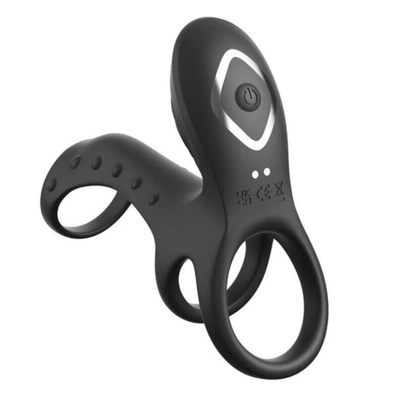 FANTASY C-RINGZ - ULTIMATE COUPLES CAGE PRO VIBRERENDE PENISRING 19,5 CM