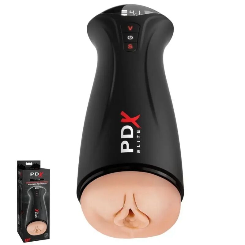 PDX ELITE - FAP-GASM INTERMITTENT SUCTION & VIBRATION MASTURBATOR