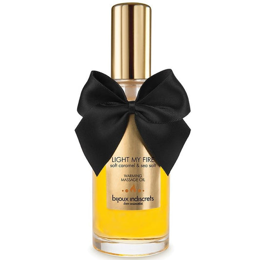 BIJOUX - MASSAGEOLIE WARMTE-EFFECT KARAMEL AROMA