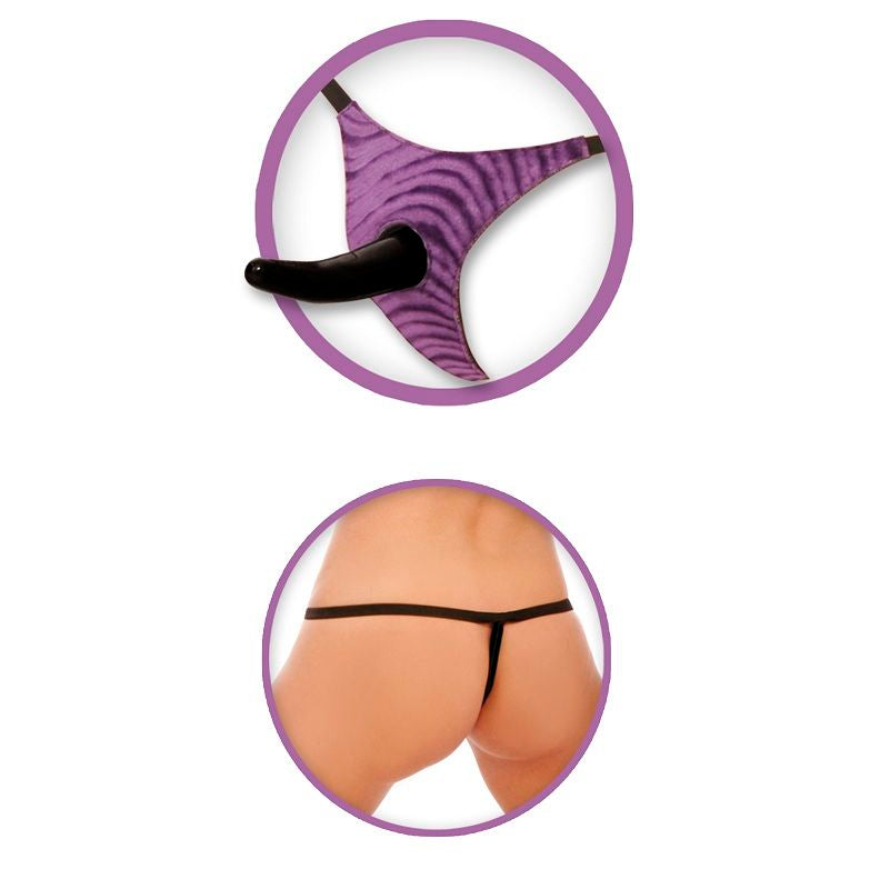 FETISJ FANTASY SERIE - TRILLENDE STRAP-ON VOOR HEM