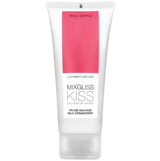 MIXGLISS - GLIJMIDDEL OP WATERBASIS AARDBEIENSMAAK 70 ML