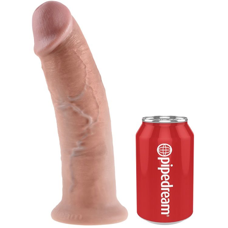 KING COCK - 10 DILDO HUIDSKLEUR 25.4 CM