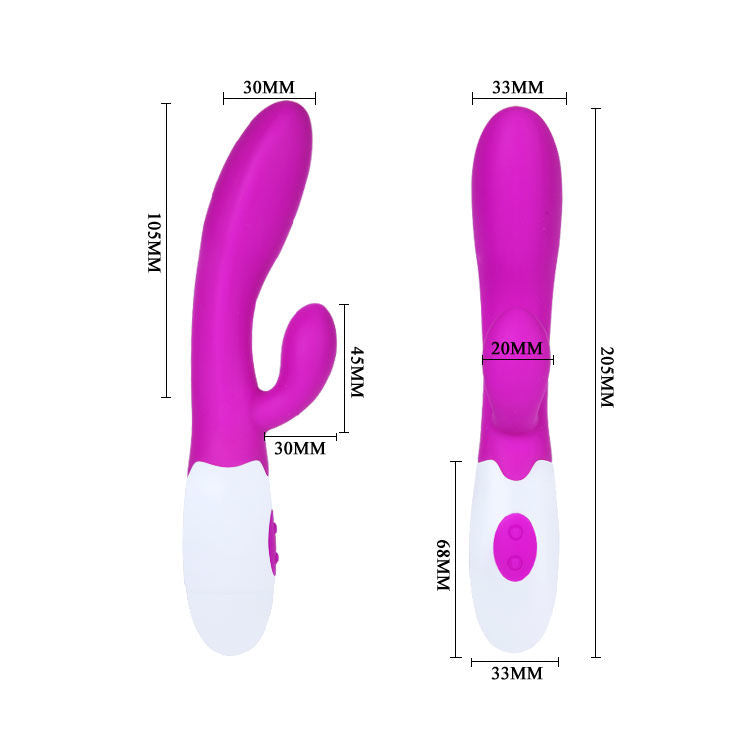 PRETTY LOVE - FLIRTATION ALVIS VIBRATOR MET KLITORISSTIMULATOR