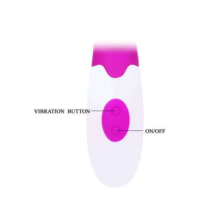 PRETTY LOVE - FLIRTATION ALVIS VIBRATOR MET KLITORISSTIMULATOR