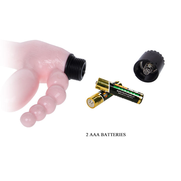 BAILE - TPR TOUWHOOS TUIGJE MET TRILLING EN ANALE STIMULATIE 25,4 CM