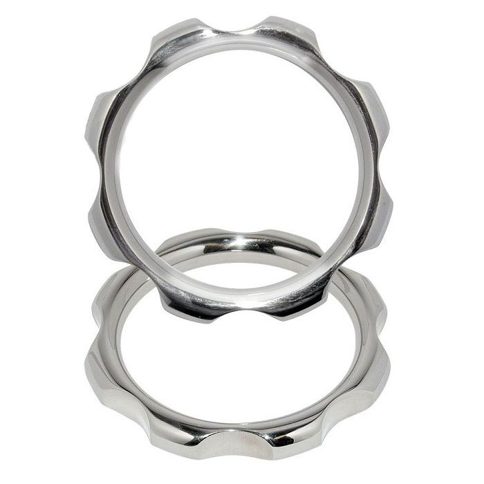 METAL HARD - METALEN TORSIERING VOOR PENIS EN TESTIKELS 45MM