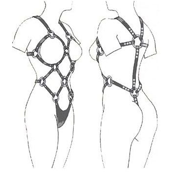 LEREN BODY - STYLING DAMES