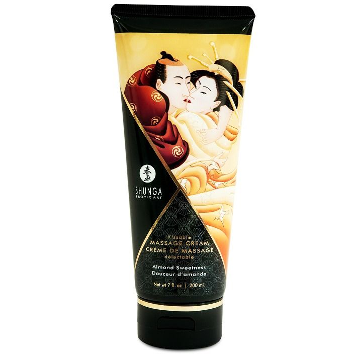 SHUNGA - SWEET ALMOND MASSAGE CRÈME 200 ML