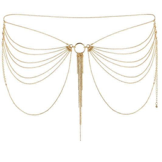 BIJOUX - MAGNIFIQUE METAL CHAIN JEWEL FOR GOLDEN WAIST