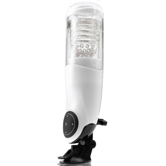EXTREME TOYZ - PDX MEGA BATOR USB MANNELIJKE MASTURBATOR VAGINA WIT