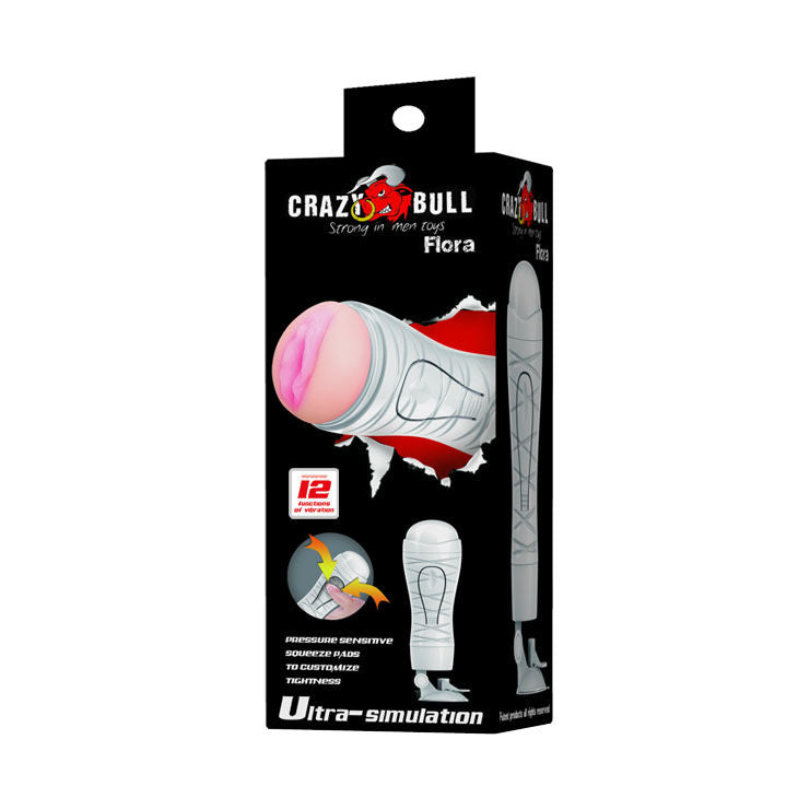 CRAZY BULL - FLORA OPLAADBARE VAGINA MASTEURBATOR