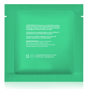 CONFORTEX - GLIJMIDDEL EENMALIGE DOSIS 6ML DOOS/ZAK 100 STUKS