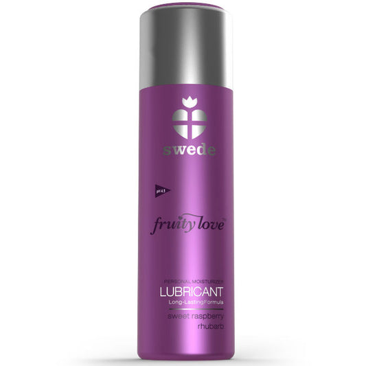 SWEDE - FRUITY LOVE GLIJMIDDEL FRAMBOOS RABARBER 50 ML