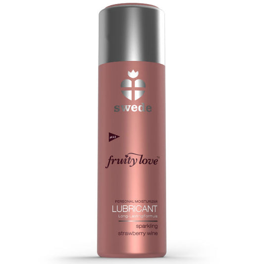 SWEDE - FRUITY LOVE GLIJMIDDEL SPRANKELENDE AARDBEIENWIJN 50 ML