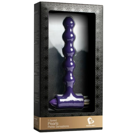 ROCKS-OFF - ANALE PLUG MET TRILLING EN PURE PETITE SENSATIONS PARELS