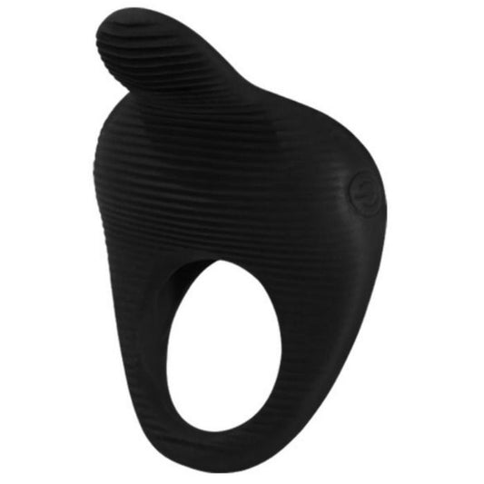 PRETTY LOVE - VINGERHOED VIBRATOR RING ZWART