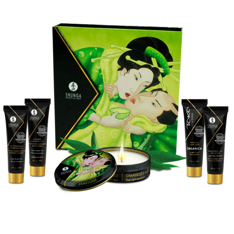 SHUNGA - GEHEIME GEISHA BIOLOGISCHE GROENE THEE KIT