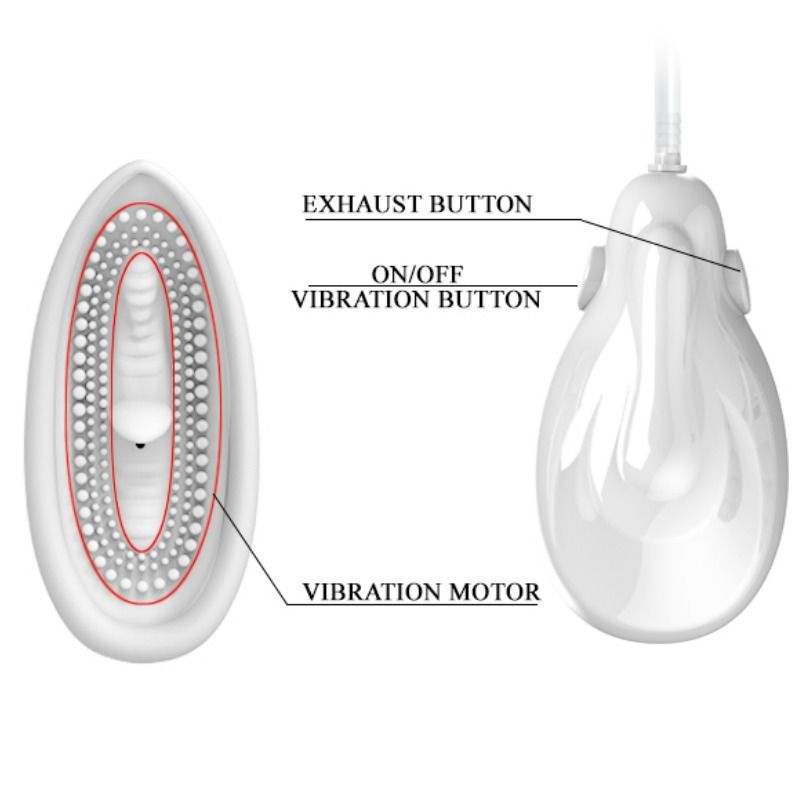 PRETTY LOVE - FLIRTATION ZUIGNOP STIMULATOR GEPASSIONEERDE MINNAAR
