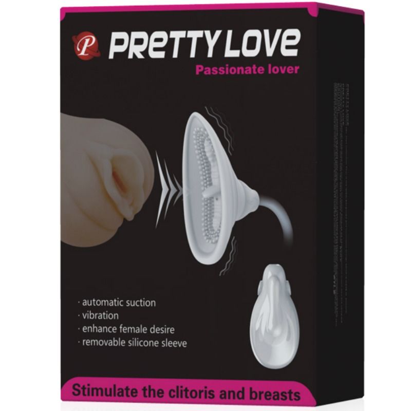 PRETTY LOVE - FLIRTATION ZUIGNOP STIMULATOR GEPASSIONEERDE MINNAAR