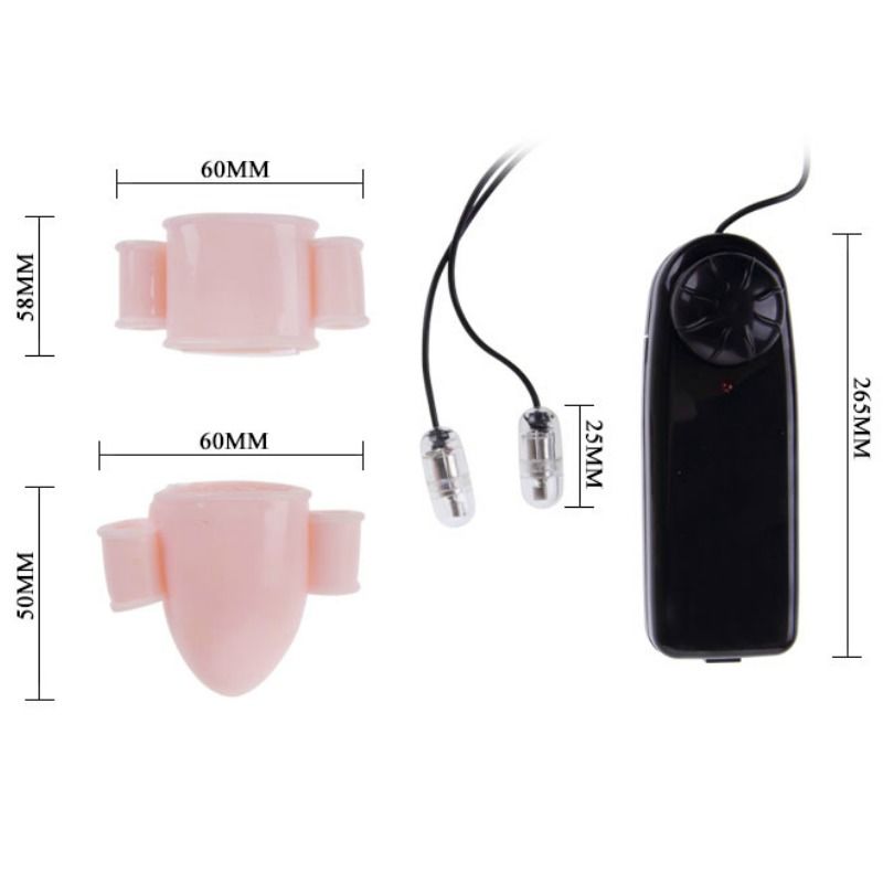 BAILE - ALFRED PENISVIBRATORHOESJES MET BEDIENING