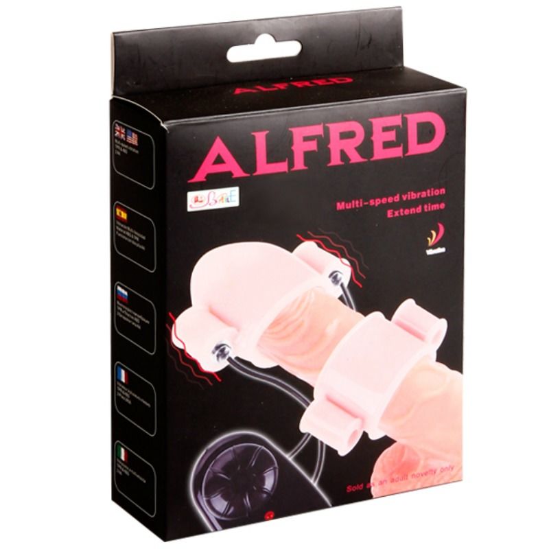 BAILE - ALFRED PENISVIBRATORHOESJES MET BEDIENING