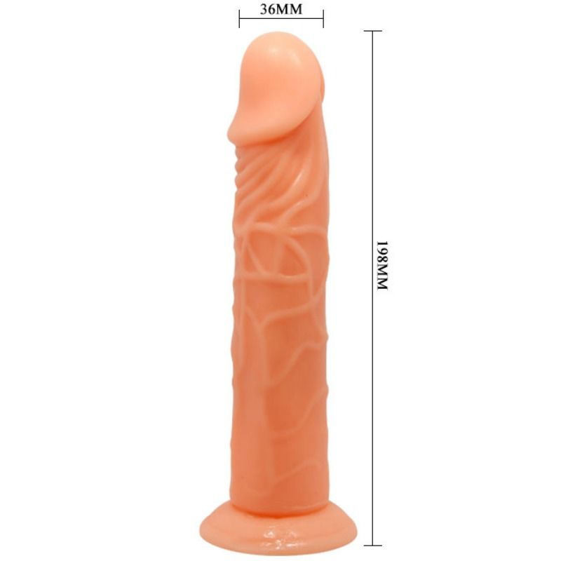 BAILE - REALISTISCHE DILDO 19,8 CM NATUURLIJKE KLEUR
