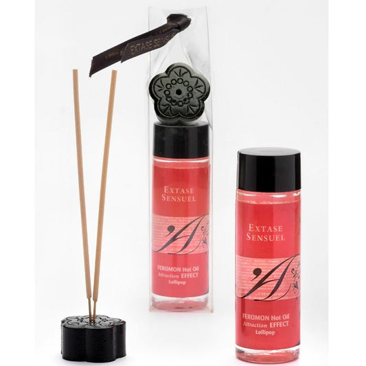 EXTASE SENSUAL - VERWARMENDE MASSAGE-OLIE MET PIRULET FEROMONEN 100 ML