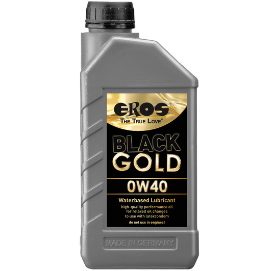 EROS - BLACK GOLD 0W40 WATERGEDRAGEN GLIJMIDDEL 1000 ML