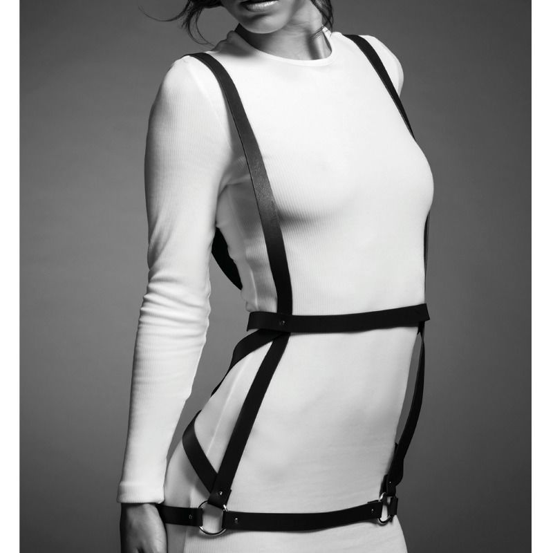 BIJOUX - INDISCRETS MAZE HARNESS JURK VORM BRUIN