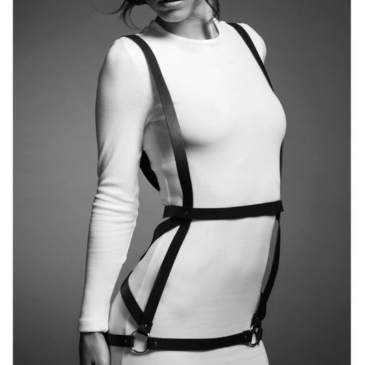 BIJOUX - INDISCRETS MAZE HARNESS JURK VORM BRUIN