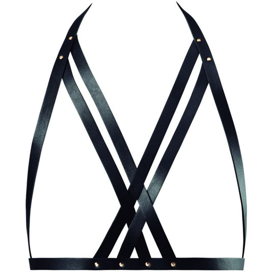 BIJOUX INDISCRETS MAZE - HALTER BH HARNAS ZWART