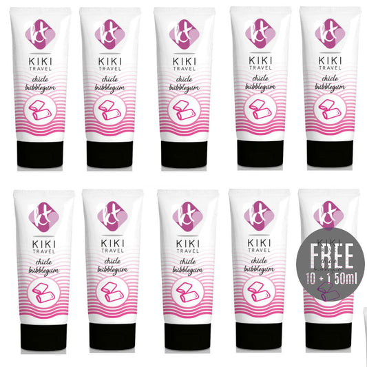 KIKÍ TRAVEL - KAUWGOMBESTRIJKMIDDEL 50ML 10 + 1 GRATIS