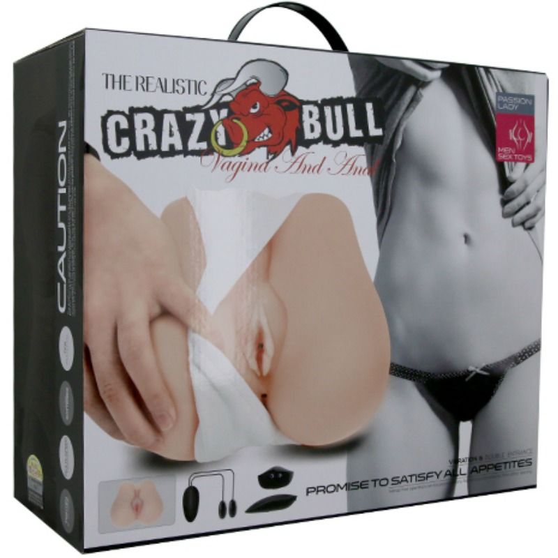 CRAZY BULL - REALISTISCHE VAGINA EN ANUS MET TRILLING POSITIE 3