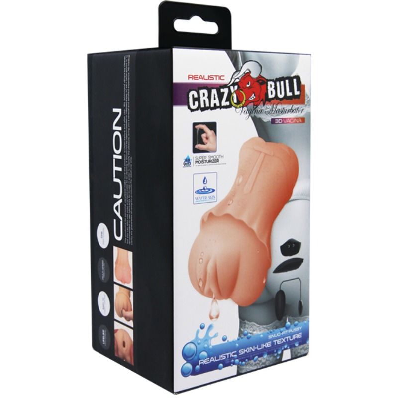 CRAZY BULL - WATER SKIN VAGINA MASTURBATOR MET TRILLENDE KOGEL 2