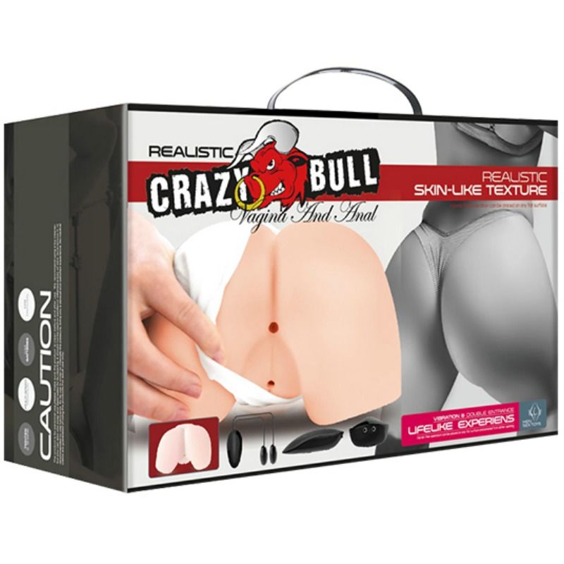 CRAZY BULL - REALISTISCHE VAGINA EN ANUS MET TRILLING POSITIE 4