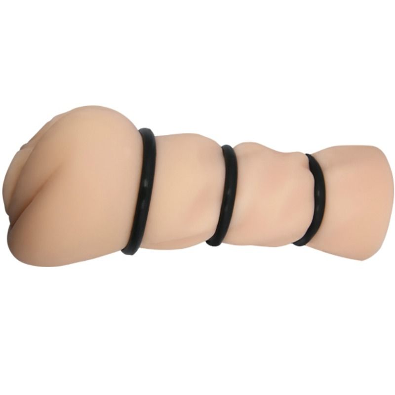 CRAZY BULL - VAGINA MASTEURBATOR MET RINGEN