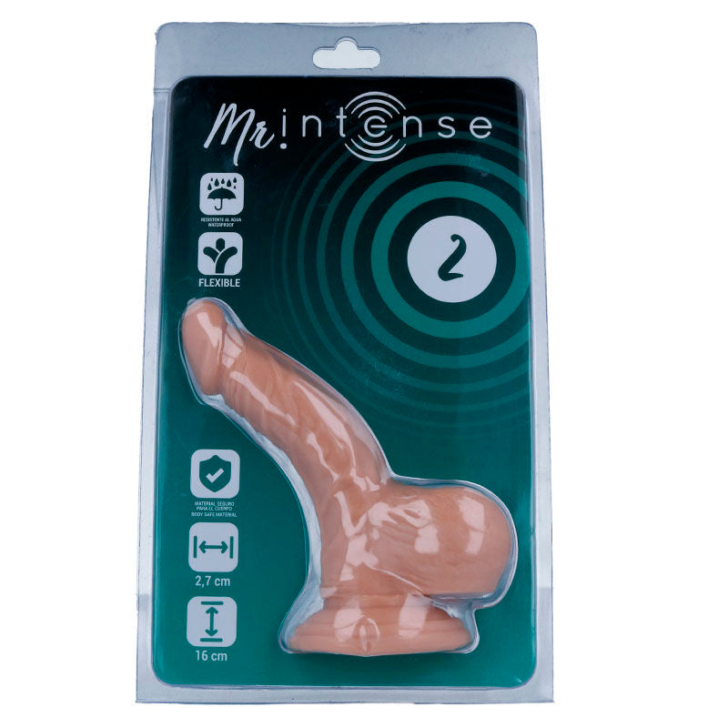 MR INTENSE - 2 REALISTISCHE PIEMELS 16 CM -O- 2,7 CM