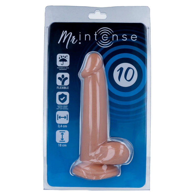 MR INTENSE - 10 REALISTISCHE PENIS 18 CM -O- 3.4 CM