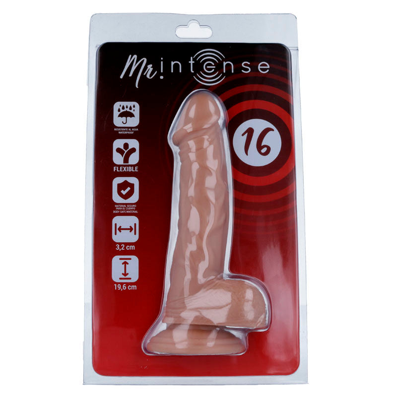 MR INTENSE - 16 REALISTISCHE PENIS 19.6 CM -O- 3.2 CM