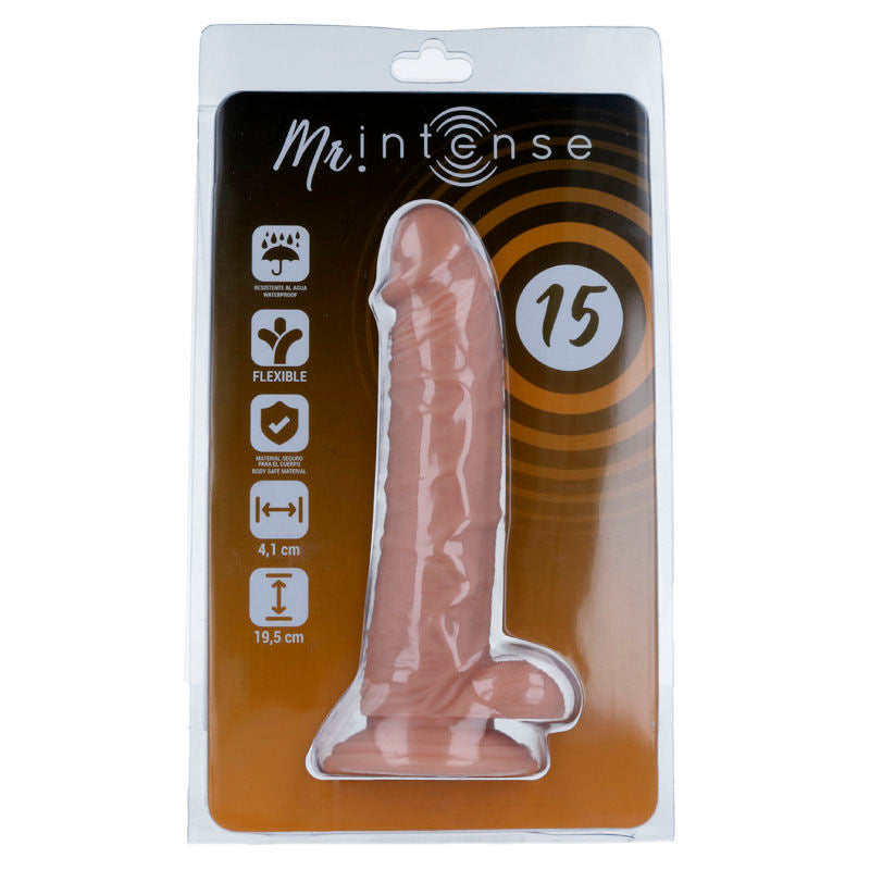 MR INTENSE - 15 REALISTISCHE PENIS 19.5 CM -O- 4.1 CM