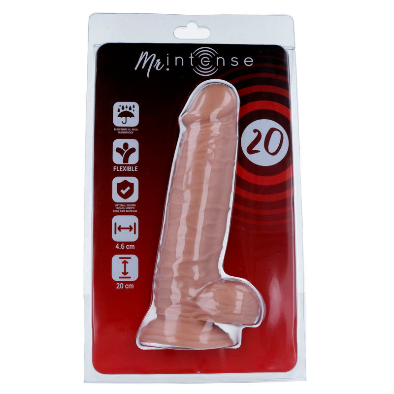 MR INTENSE - 20 REALISTISCHE PIK 20 CM -O- 4.6 CM