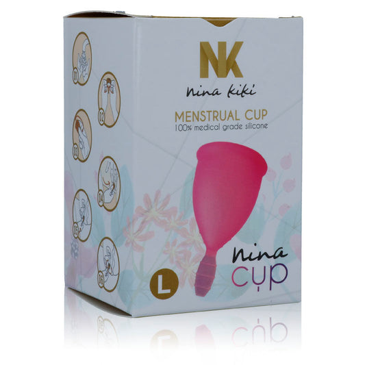 NINA KIKÍ - MENSTRUATIECUP ROZE - MAAT L