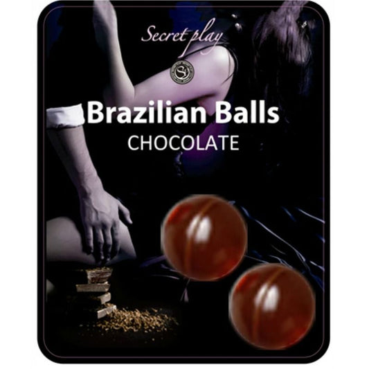 SECRETPLAY - 2 BRAZILIAN BALLS CHOCOLADE