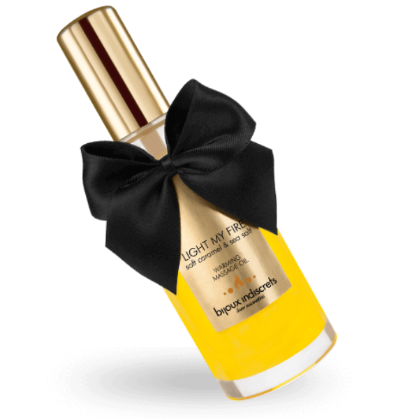 BIJOUX - MASSAGEOLIE WARMTE-EFFECT KARAMEL AROMA