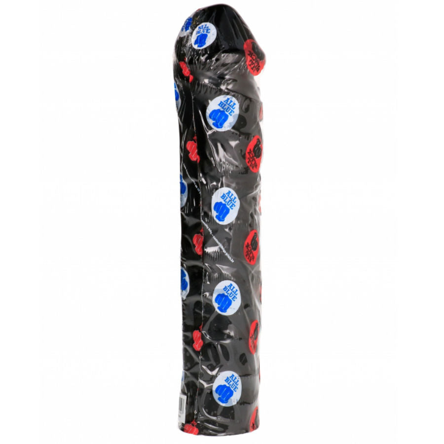 ALL BLACK - REUZEN ZACHTE FISTING DILDO 32 CM