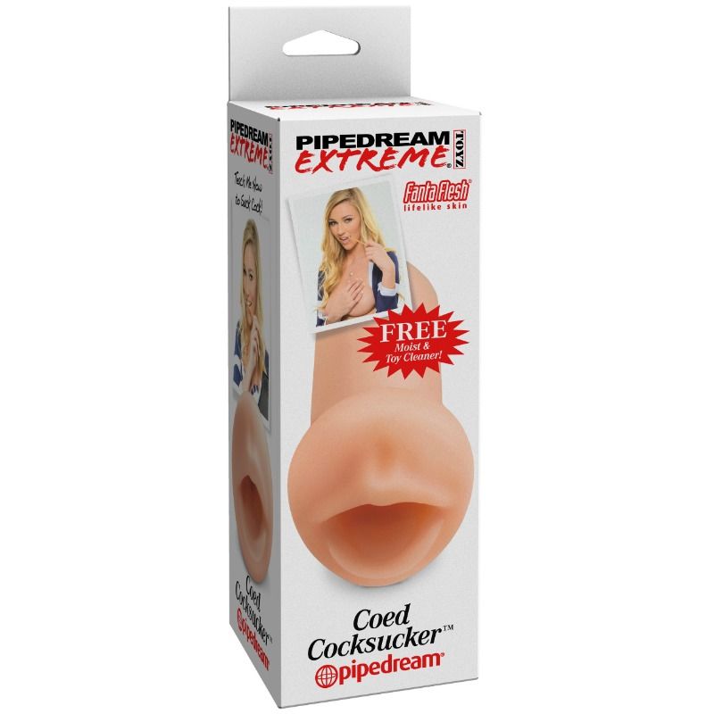 EXTREME TOYZ - Mannelijke masturbator mond coed cocksucker