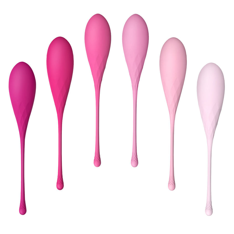 LESLIE - KEGEL FIT BEKKENBODEMTRAINING SET 6 GEWICHTEN