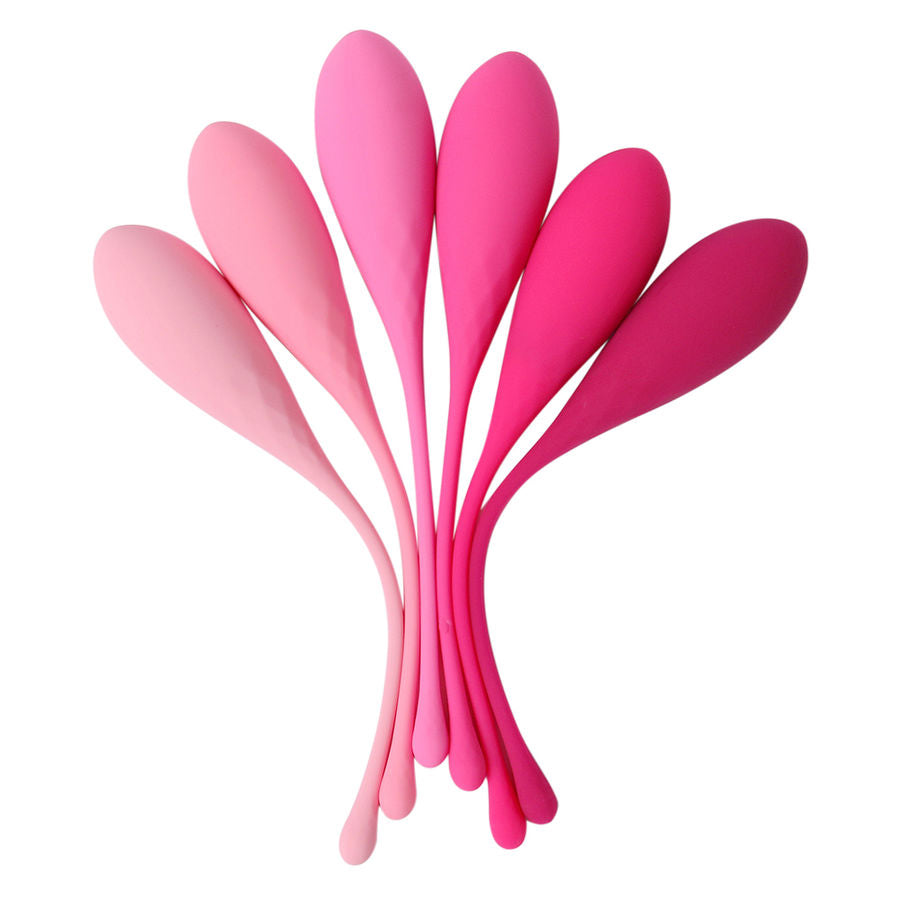 LESLIE - KEGEL FIT BEKKENBODEMTRAINING SET 6 GEWICHTEN