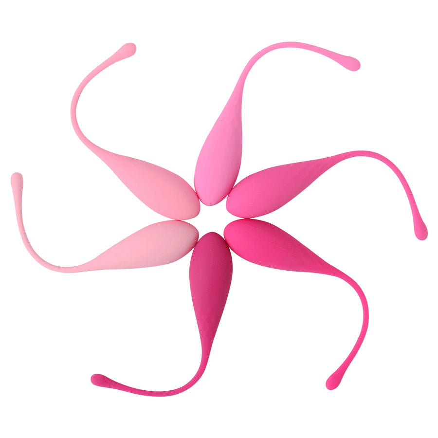 LESLIE - KEGEL FIT BEKKENBODEMTRAINING SET 6 GEWICHTEN