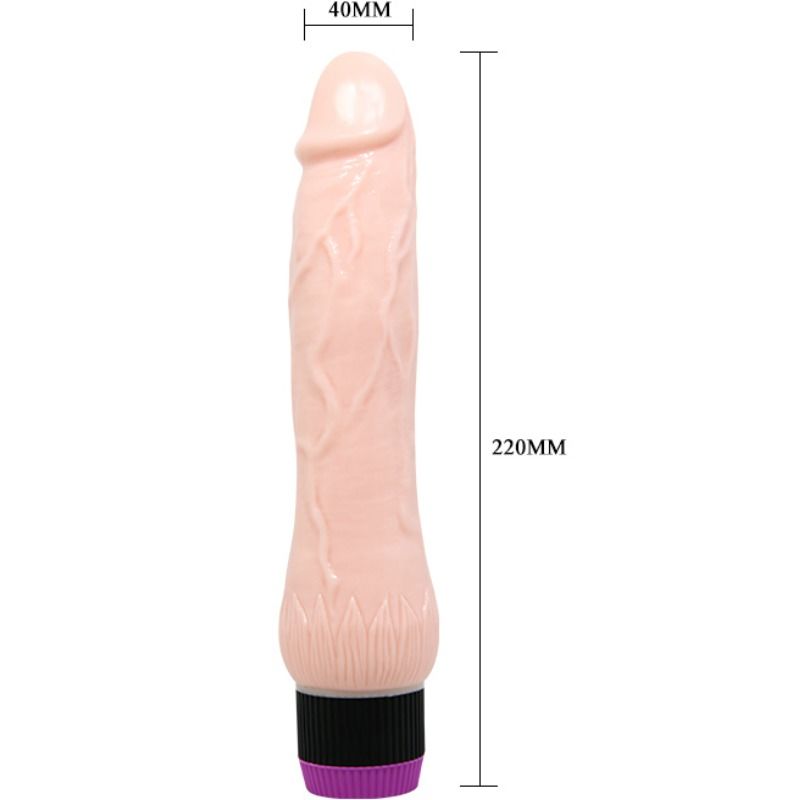 BAILE - ADOUR CLUB REALISTISCHE VIBRATOR BREDE BASIS 22 CM